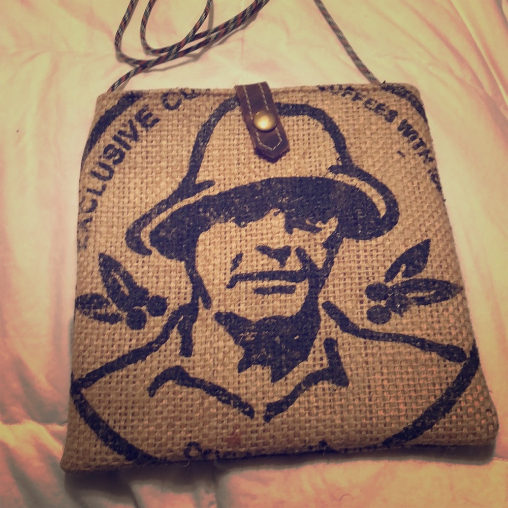 Small purse handmade.